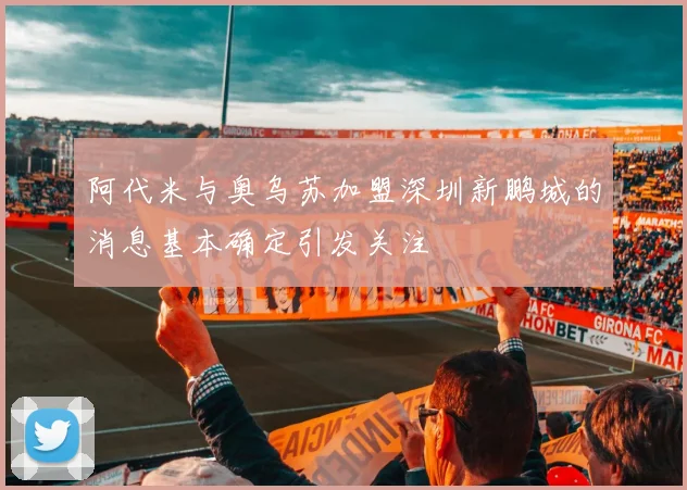 阿代米与奥乌苏加盟深圳新鹏城的消息基本确定引发关注
